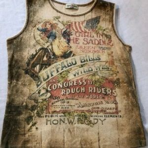 Skinny Minnie cowgirl country girl Tank Top